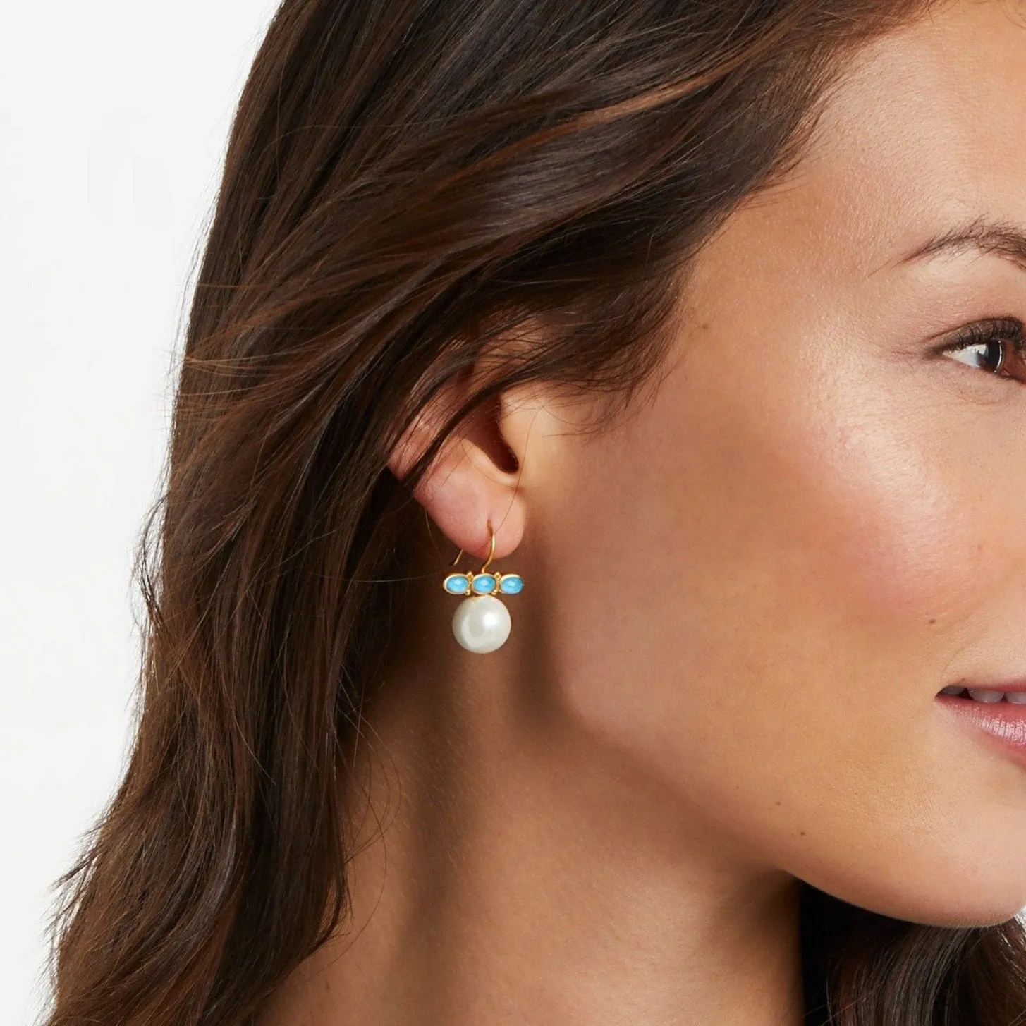 Mykonos Pearl Earring