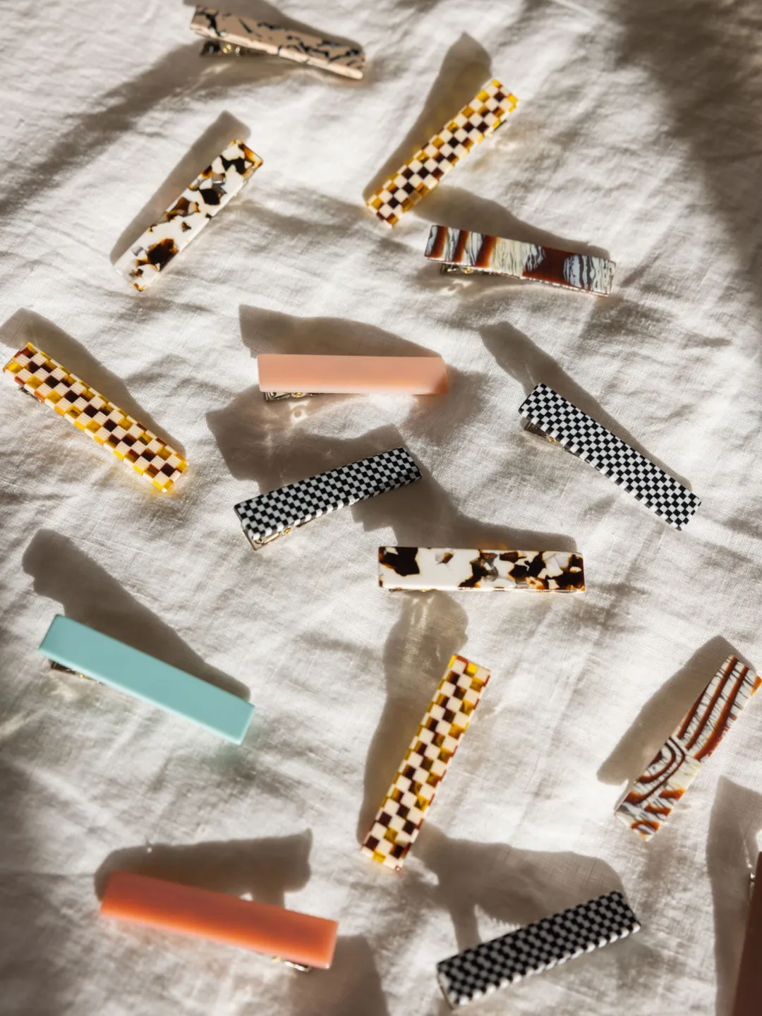 NAT & NOOR FLORA HAIR CLIP SET - MAPLE