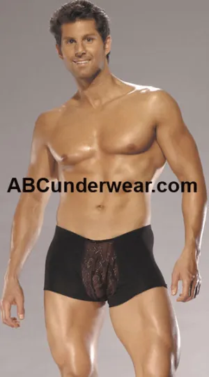 Sheer Oil Drop Pouch Short - Clearance One Size