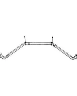 Single Bay Window Lock Seam Curtain Rod by Kirsch