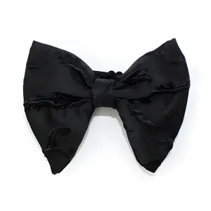 The Francisco Oversized Bow Tie - Black
