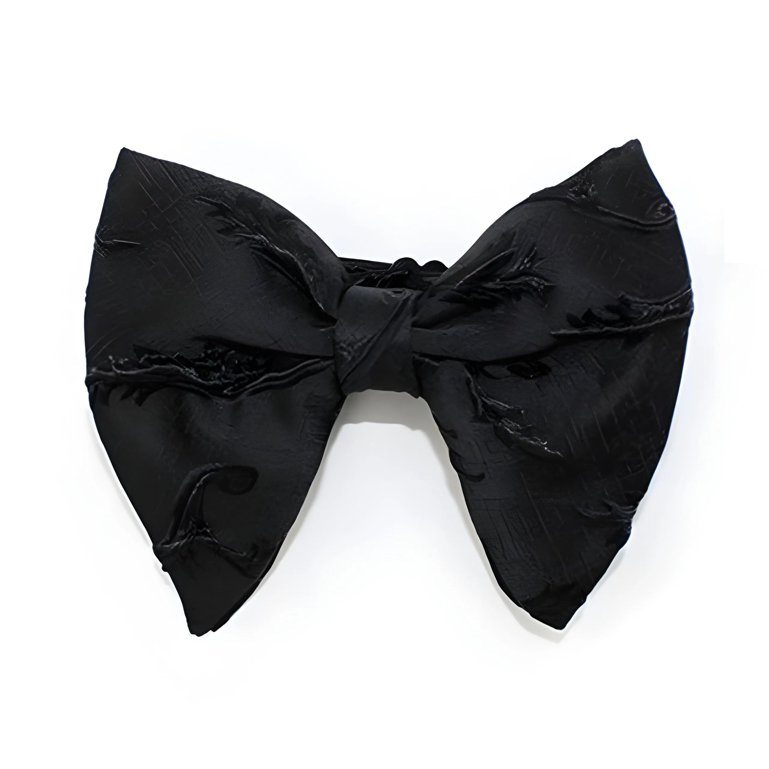 The Francisco Oversized Bow Tie - Black