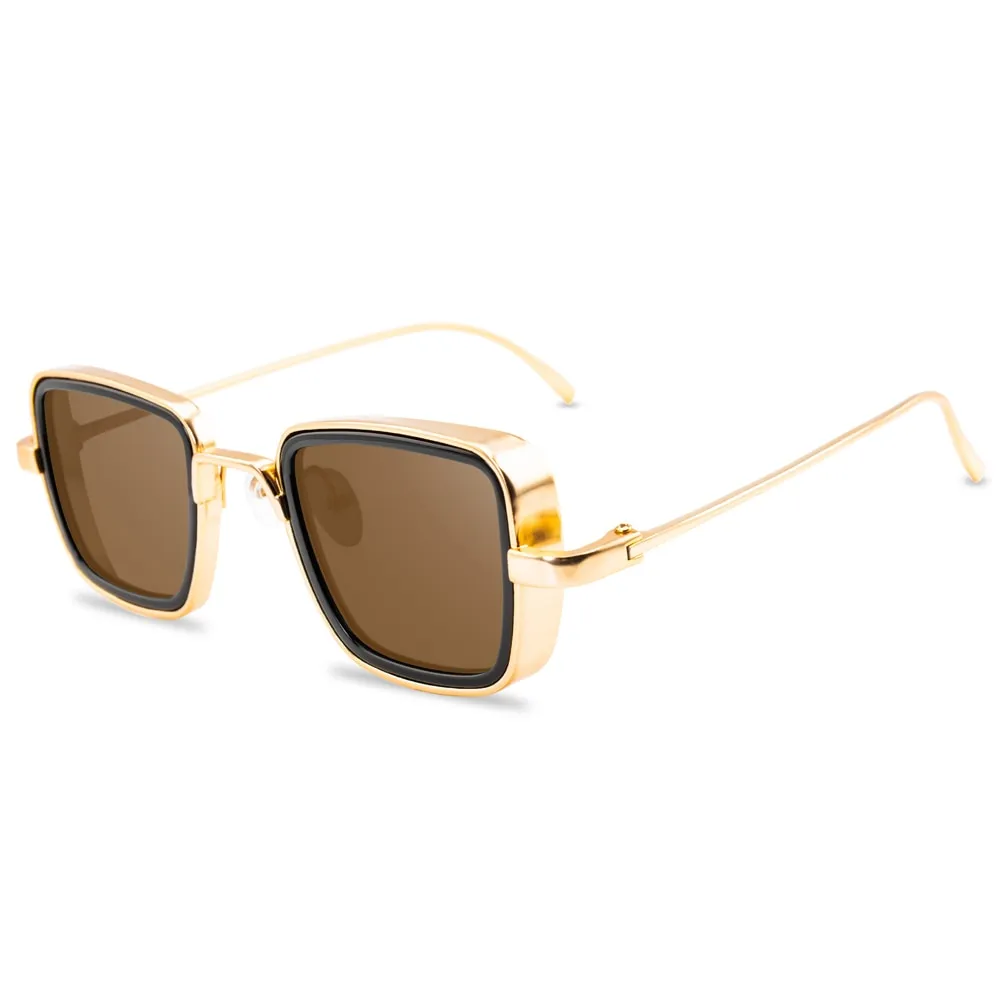 West Louis Metal Steampunk Style Beach Sunglasses