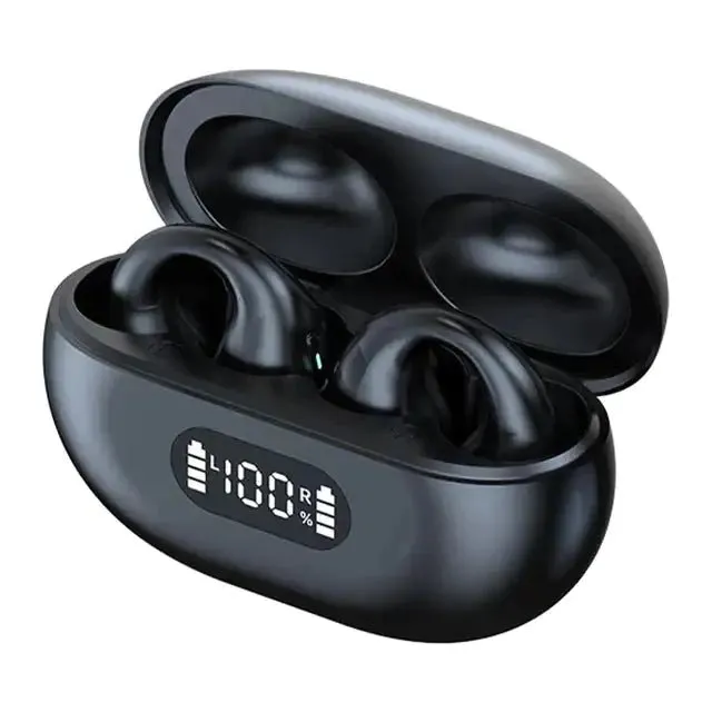 Wireless Ear Clip Bone Conduction Headphones