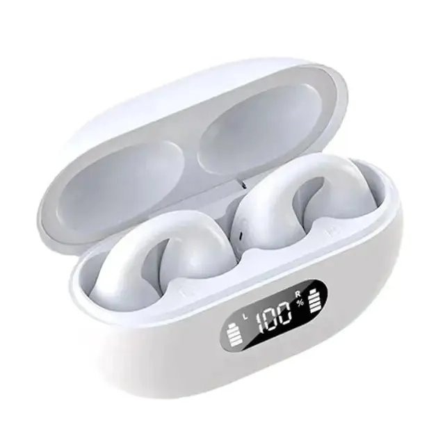 Wireless Ear Clip Bone Conduction Headphones
