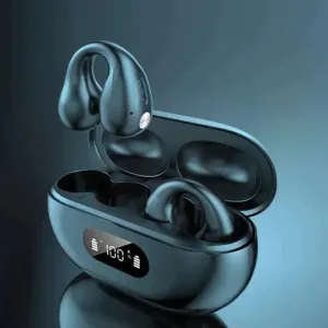 Wireless Ear Clip Bone Conduction Headphones