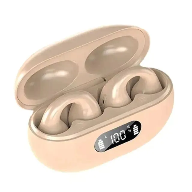 Wireless Ear Clip Bone Conduction Headphones