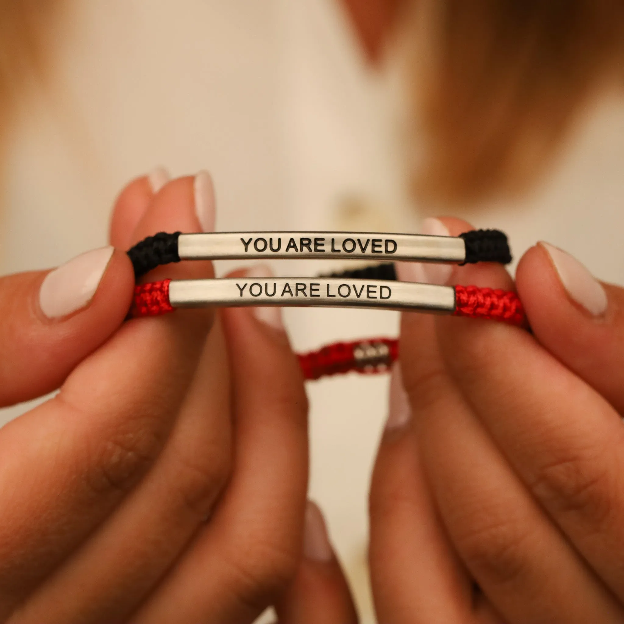 YOU ARE LOVED ROPE BRACELET