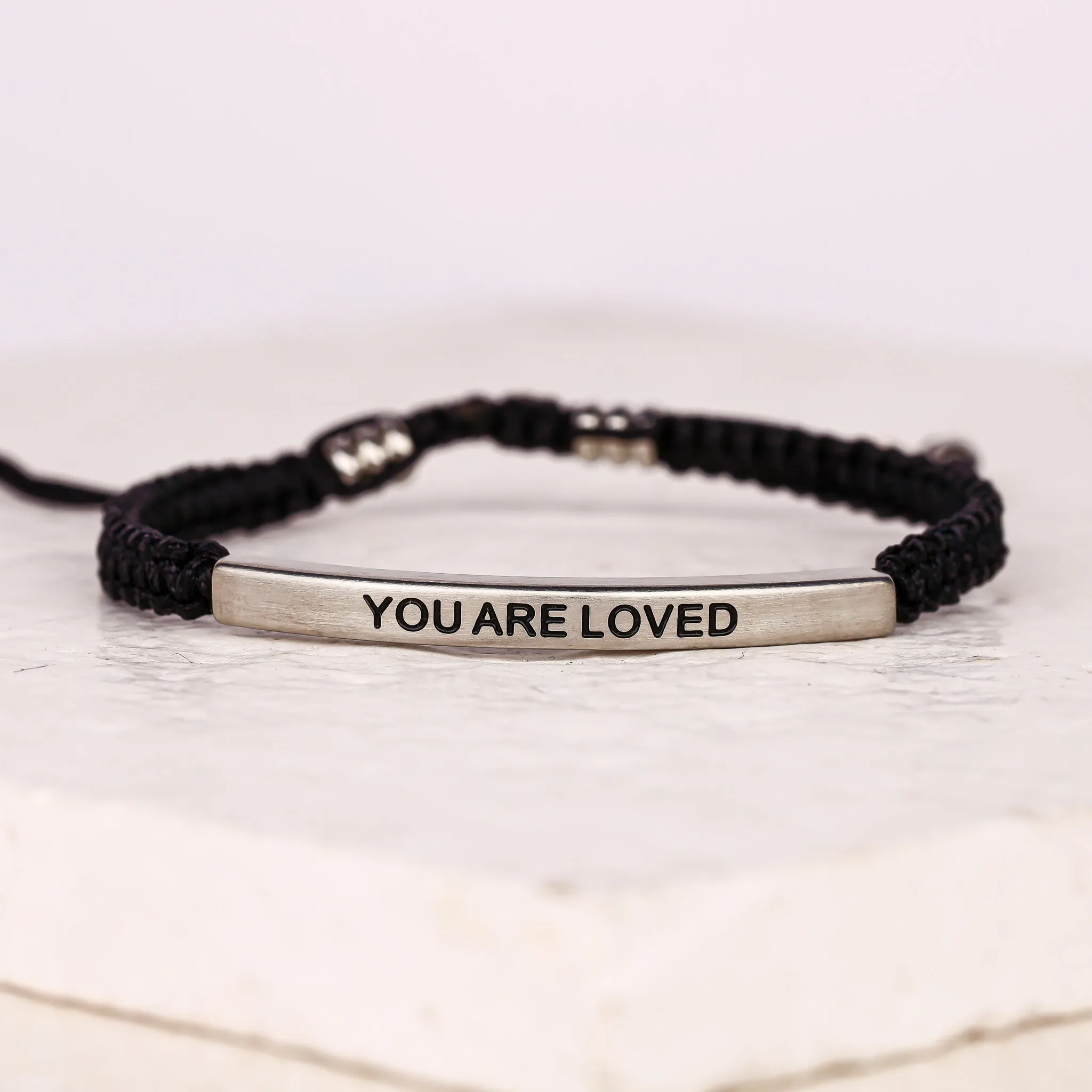 YOU ARE LOVED ROPE BRACELET