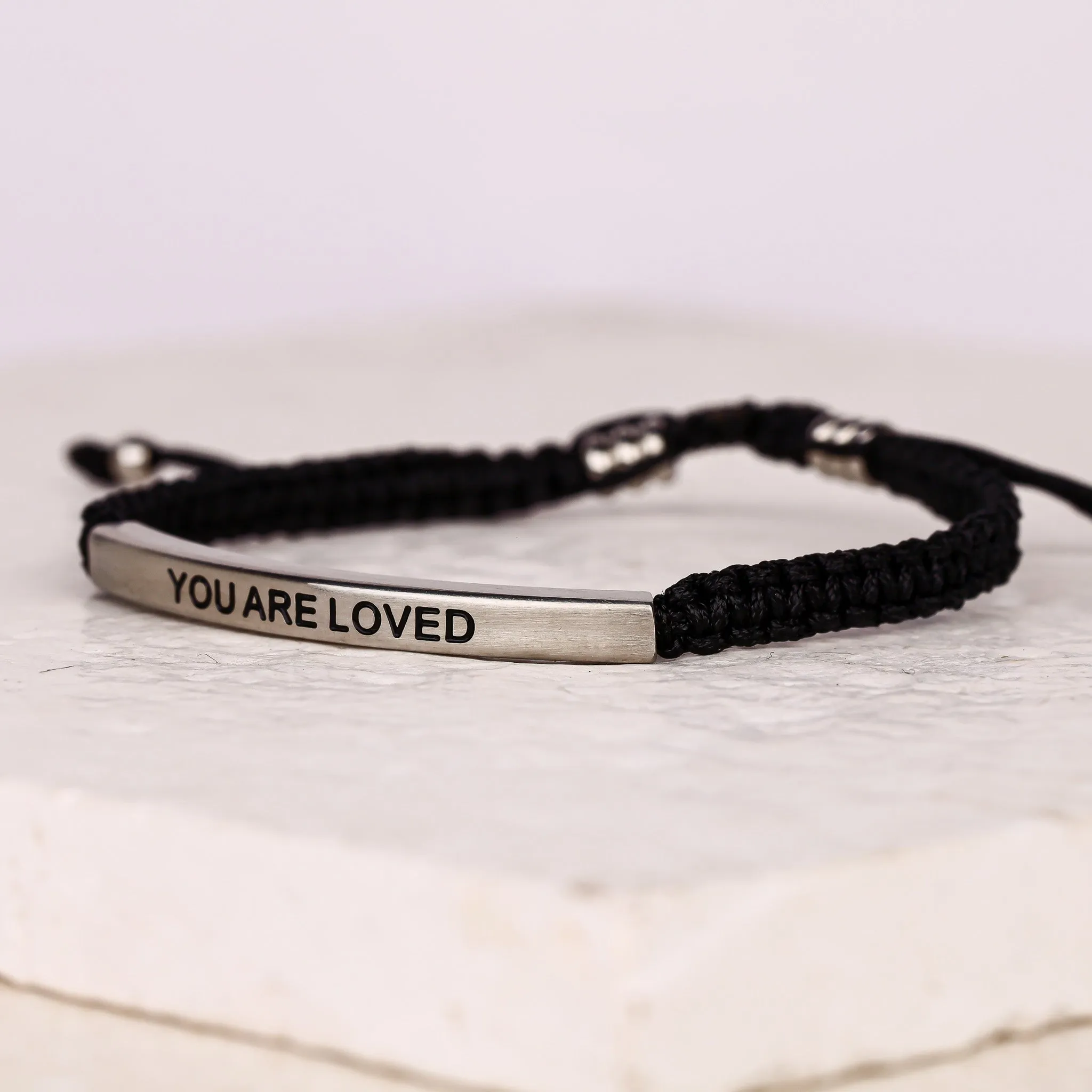 YOU ARE LOVED ROPE BRACELET